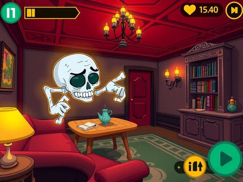 Kulfi Mystery Mansion puzzle solving scene